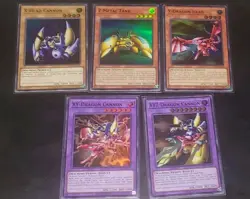 YU-GI-OH! KC01 XYZ Dragon Lot NM X-Head Cannon Japanese Art Kaiba 25th Briefcase - Image 1