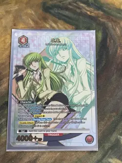English C.C Code Geass Parallel UA01BT/CGH-1-077 Union Arena Alt Art - Image 1