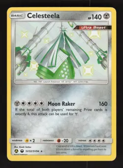 Celesteela SV32/SV94 Pokemon Hidden Fates Holo Card - Image 1