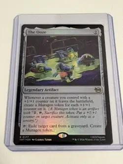 The Ooze 177 Teenage Mutant Ninja Turtles Foil R NM MTG Card - Image 1