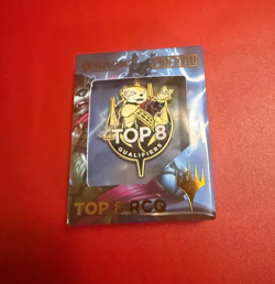 MTG Magic the Gathering RCQ Top 8 Pin - Ral, Crackling Wit Pinfinity New in Box - Image 1