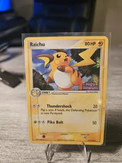 Pikachu Pokemon Lot NM To DAM : Pikachu SM227NM Raichu 51/110DAM - Image 2