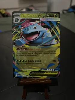 Mega Venusaur Ex - 003/132 - Double Rare - Mega Evolutions - Pokemon Card - NM - Image 1