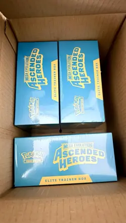 3 x Pokemon Ascended Heroes ETB - Brand New & Sealed ✅ - Image 1