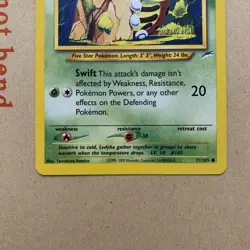 Pokemon TCG Ledyba Neo Destiny Common 71/105 - Near Mint NM - Image 3