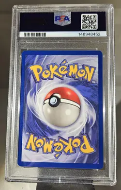 2000 Pokemon 1st Edition AMERICAN Team Rocket Dark Dragonite #22 NON-Holo PSA- 7 - Image 5
