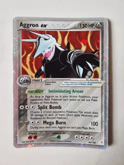 Pokemon TCG Aggron ex NM ex Crystal Guardians 89 /100 - Image 1