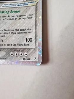 Pokemon TCG Aggron ex NM ex Crystal Guardians 89 /100 - Image 2