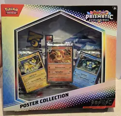 Pokemon Prismatic Evolutions Booster Bundle X2 And Poster Collection Lot - Image 4