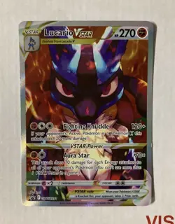 Lucario VSTAR SWSH291 - Pokemon TCG - Sword & Shield Black Star Promo - Holo - Image 2