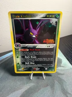 Dark Crobat 3/109 Team Rocket Returns Stamped Pokemon 2004 - Image 1