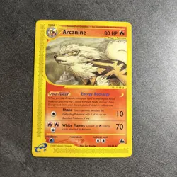 Pokemon Arcanine 3/144 Skyridge Regular Non-Holo Ereader LP Condition! - Image 1