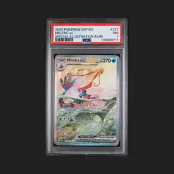 Milotic ex PSA 7 2024 Pokemon SSP 237 SIR Special Illustration Rare - Image 1