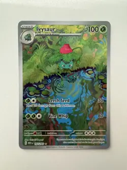 Ivysaur 167/165 NM Illustration Rare - Pokemon Scarlet & Violet 151 English - Image 1