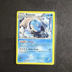 Blastoise 16/101 Plasma Blast Holo Rare Pokemon TCG - Image 1