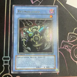 Yu-Gi-Oh! SDP-001 Relinquished (1st Edition) Ultra Rare NM front - Image 1