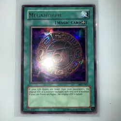 Yugioh! Megamorph MRL-061 Ultra Rare Unlimited Vintage NM - Image 1