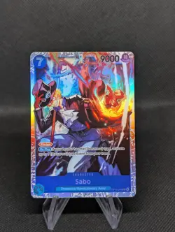 One Piece TCG Op15-046 SR Sabo Adventure on Kami's Island English OP15 - Image 1