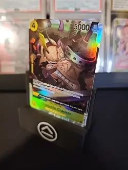 One Piece TCG OP03-108 Charlotte Cracker SR English - Image 2