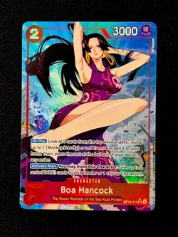 Boa Hancock One Piece OP-12-014 Alternate Art Legacy of The Master Foil NM - Image 1