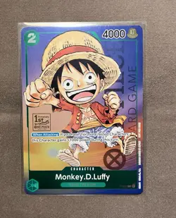 Monkey.D.Luffy (Anime Expo 2023) P-037 One Piece Promotion Cards Regular - Image 1