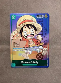 Monkey.D.Luffy (Anime Expo 2023) P-037 One Piece Promotion Cards Regular - Image 2