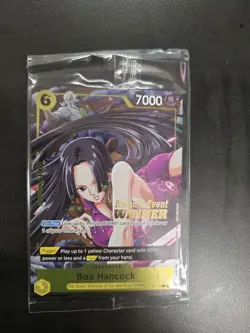 One Piece Boa Hancock Pre Release Event Winner P-115 Sealed Holo Stamp Op-15 - Image 1