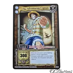 2006 One Piece CCG Luffy CH060 THE ADVENTUROUS CAPTAIN GRAND LINE FOIL - Image 2