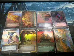 Sorcery Contested Realm LOT 72 cards from Beta, Art Legends, gothic, foil - Image 2