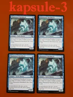 4x Phantasmal Shieldback | Foundations Jumpstart | MTG Magic Cards - Image 1
