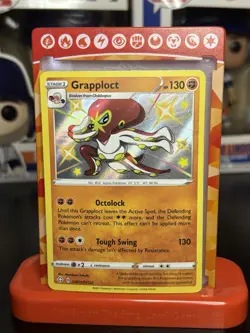Grapploct #SV073/SV122 - Shining Fates Shiny Holo Rare Pokemon Card - Image 1