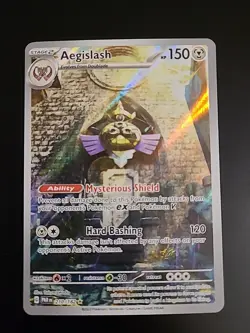 Aegislash - 210/182 - Pokemon Paradox Rift Illustration Rare Card NM - Image 1