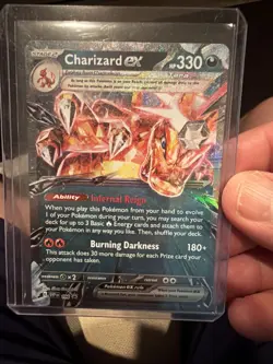 Charizard ex 196 Sv: Scarlet & Violet Promo Cards Holo🔥📈 - Image 1