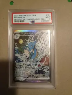 Kingdra ex #131 pokemon card psa 9 english - Image 1
