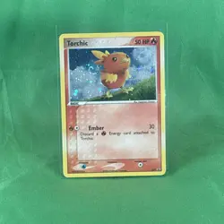 Torchic Holo Foil Promo 017 Black Star Promo Pokemon Card TCG 2004 - Image 1