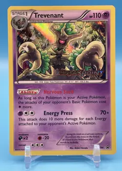 Trevenant XY94 XY Breakpoint Stamped Pre Release Promo Pokemon Card - Image 1