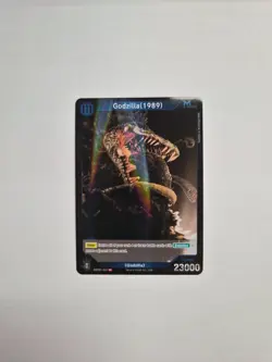 Godzilla Card Game: Set #1 - Godzilla (1989) (R) - EBP01-035 HOLO - Image 1