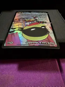 Dark Leo & Shredder (Showcase Foil) #0289 - Magic: The Gathering - TMNT (NM) - Image 5