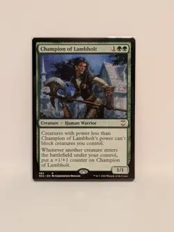 Champion of Lambholt #284 (NM) Streets New Capenna NCC Magic MTG - Image 1