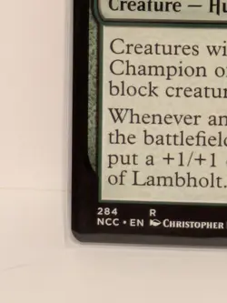 Champion of Lambholt #284 (NM) Streets New Capenna NCC Magic MTG - Image 5
