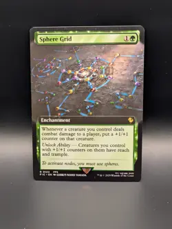MTG - Sphere Grid - EXTENDED ART - Enchantment - FIC #123 - Rare - Image 1