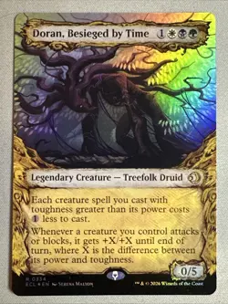 MTG / Doran, Besieged by Time / ECL / #334 / FOIL (Showcase) / Rare / NM - Image 1