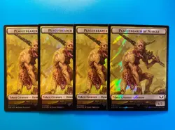 MTG 4x SURGE FOIL Plaguebearer of Nurgle Warhammer 40000 Magic Gathering x4 NM - Image 1