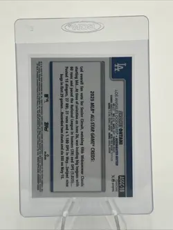 2025 Topps Chrome Update Series - 2025 All-Star Game Shohei Ohtani #ASGC-18 - Image 2