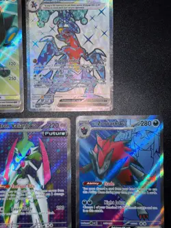 EX Lot Bundle Bulk Set 5x Full Art N's Zoraork Ultra Rare SV Holo Pokemon Card - Image 4