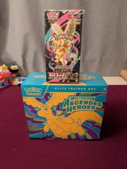 Pokemon Ascended Heroes Elite Trainer Box + Mega Dream ex Booster Box Japanese - Image 1