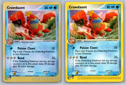 Pokemon TCG 2003 Crawdaunt 13/97 EX Dragon Reverse Holo Near Mint LP - Image 1
