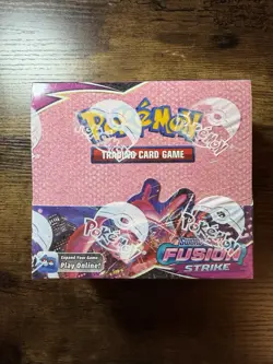 Pokemon TCG Fusion Strike Booster Box 36 Packs Sword & Shield New Factory Sealed - Image 1