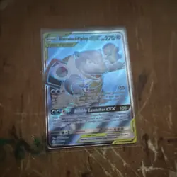 Pokemon Blastoise & Piplup GX Full Art 214/236 Ultra Rare Holo Card - Image 1