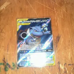 Pokemon Blastoise & Piplup GX Full Art 214/236 Ultra Rare Holo Card - Image 2